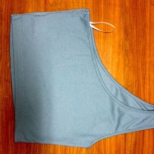 Extra Small, off the shoulder SHEIN cropped top. Light blue and never worn.